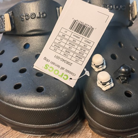 Custom Darth Vader Meme Clog Shoes- DIY modification based on Crocs main image 4